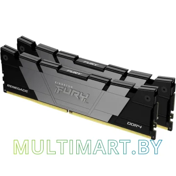 Оперативная память Kingston FURY Renegade Black 2x8GB DDR4 PC4-34100 (KF442C19RB2K2/16) картинка 2